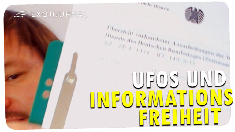 UFOs und Informationsfreiheit ExoJournal 5
