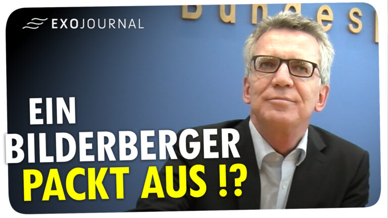 Bilderberg-Konferenz: Innenminister Thomas de Maizière packt aus!