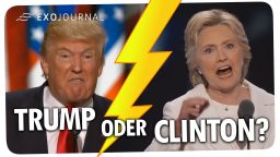 Trump oder Clinton - Wer wird US-Präsident - ExoJournal